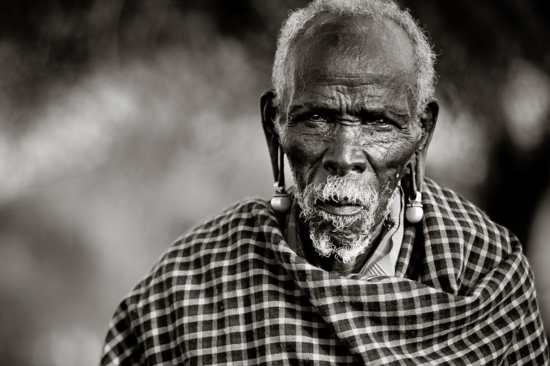 old masai man